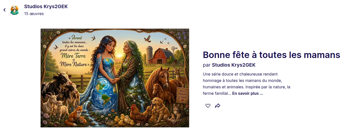Bonne fête à toutes les mamans